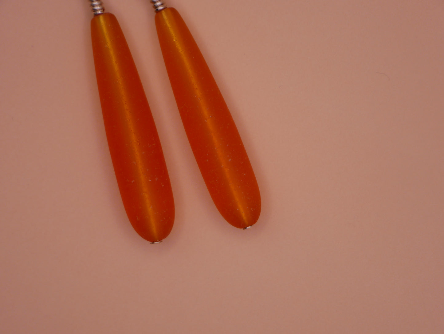 Saffron Teardrop Earrings