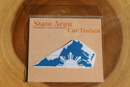 State Araw Vinyl Decals