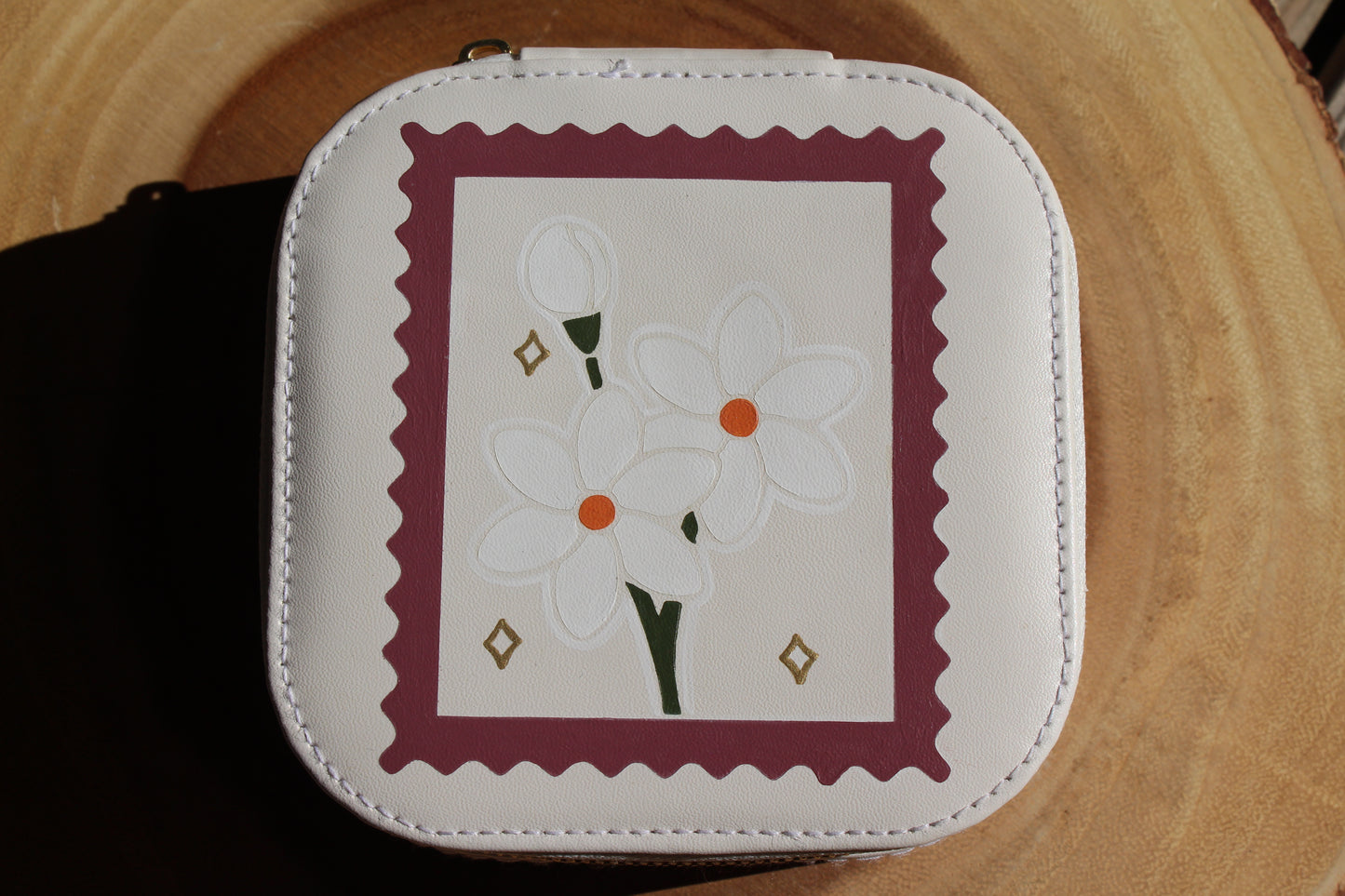 Hand-Painted Travel Jewelry boxes