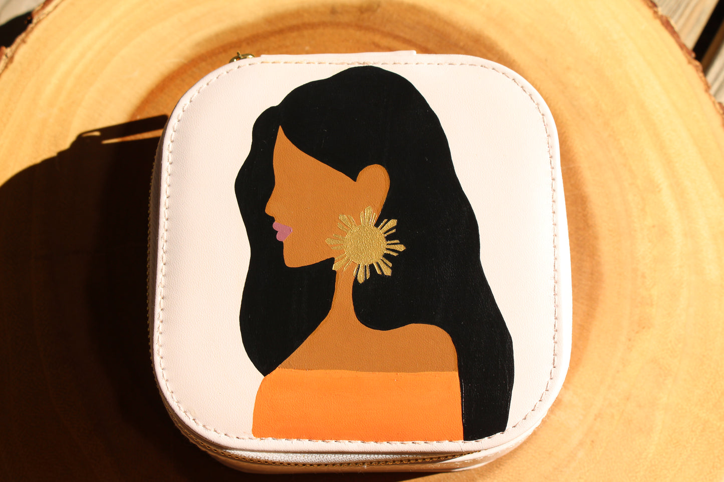 Hand-Painted Travel Jewelry boxes