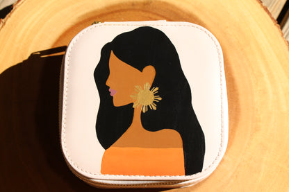 Hand-Painted Travel Jewelry boxes