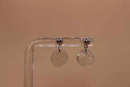 Dainty Capiz Studs