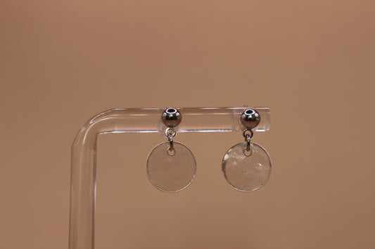 Dainty Capiz Studs