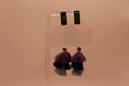 Colorful Tiered Earrings