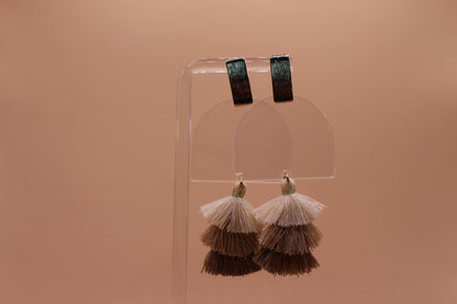 Colorful Tiered Earrings