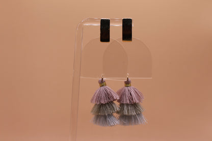 Colorful Tiered Earrings