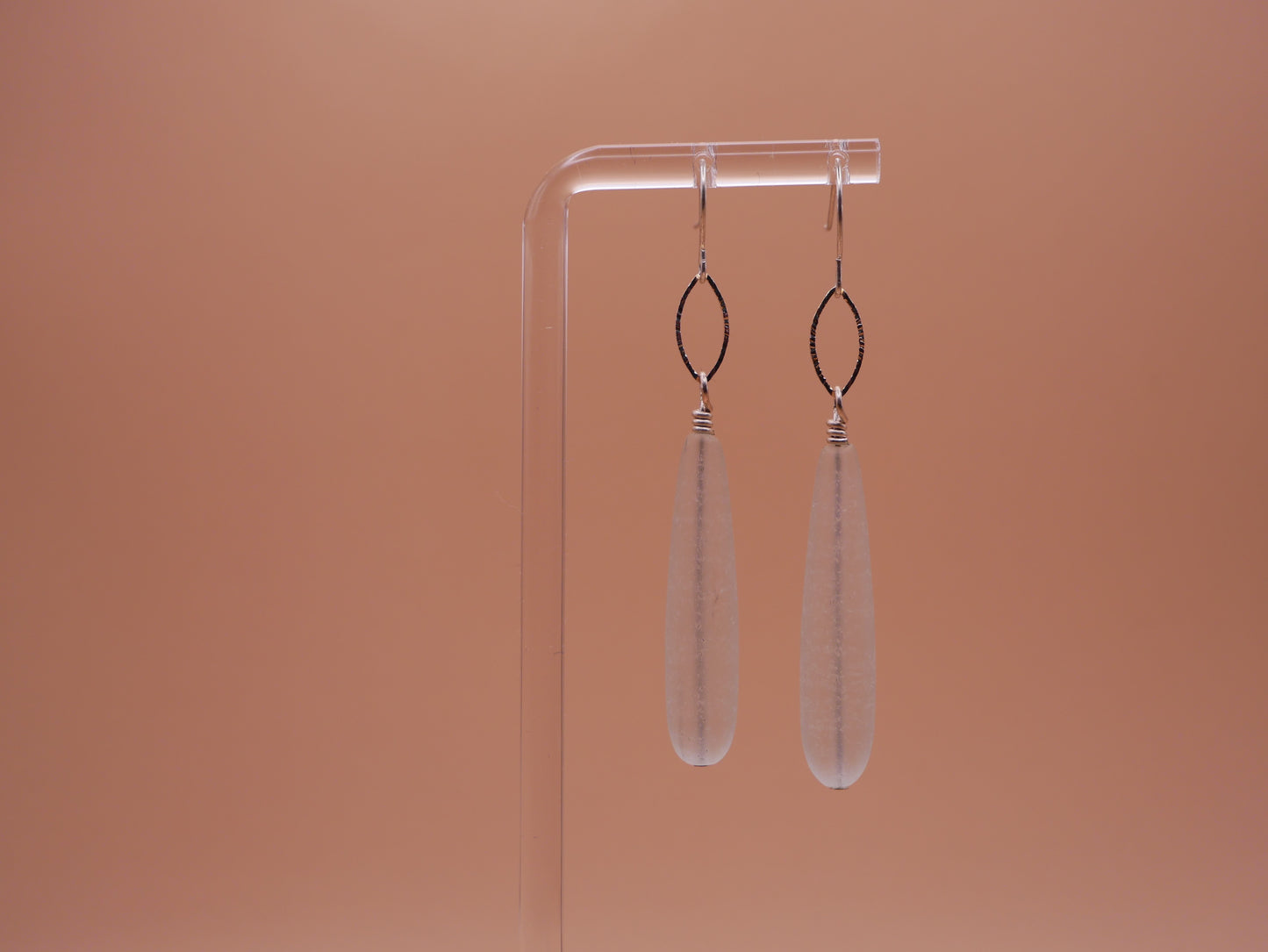 Seafoam Teardrop Earrings