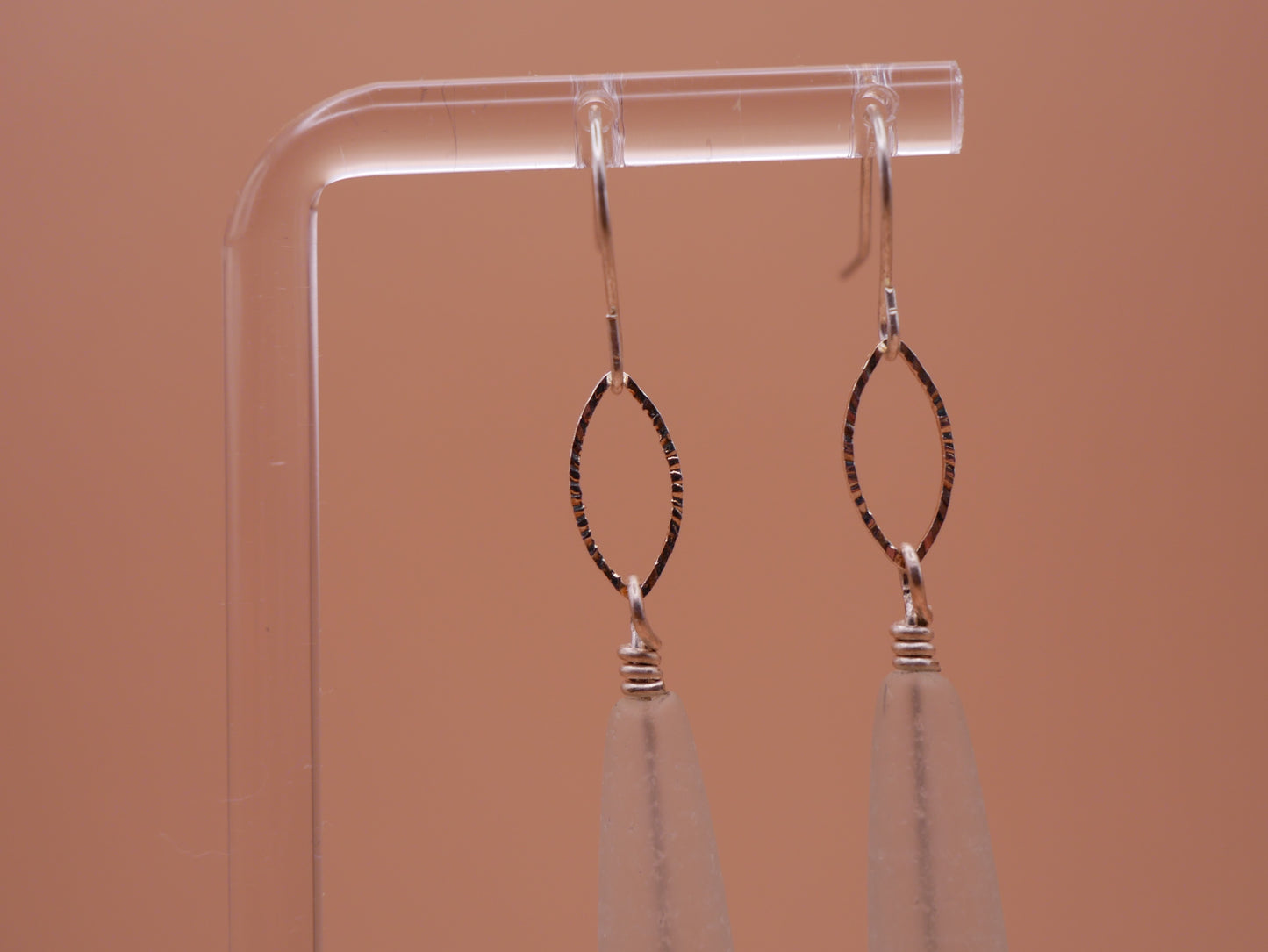 Seafoam Teardrop Earrings