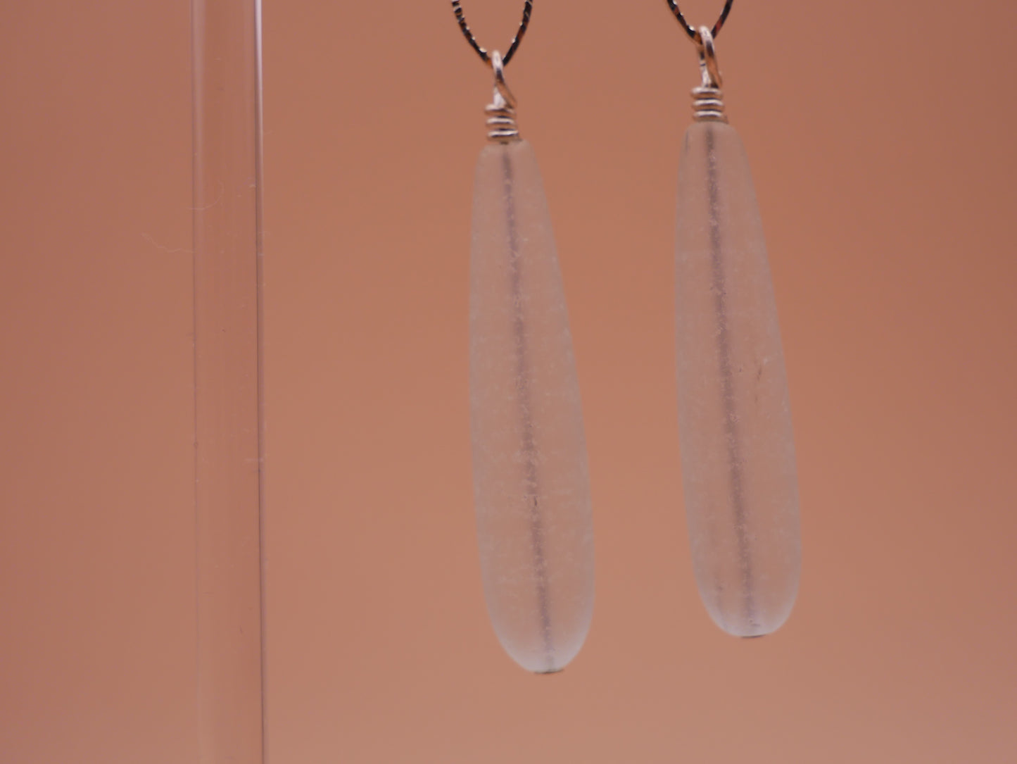 Seafoam Teardrop Earrings