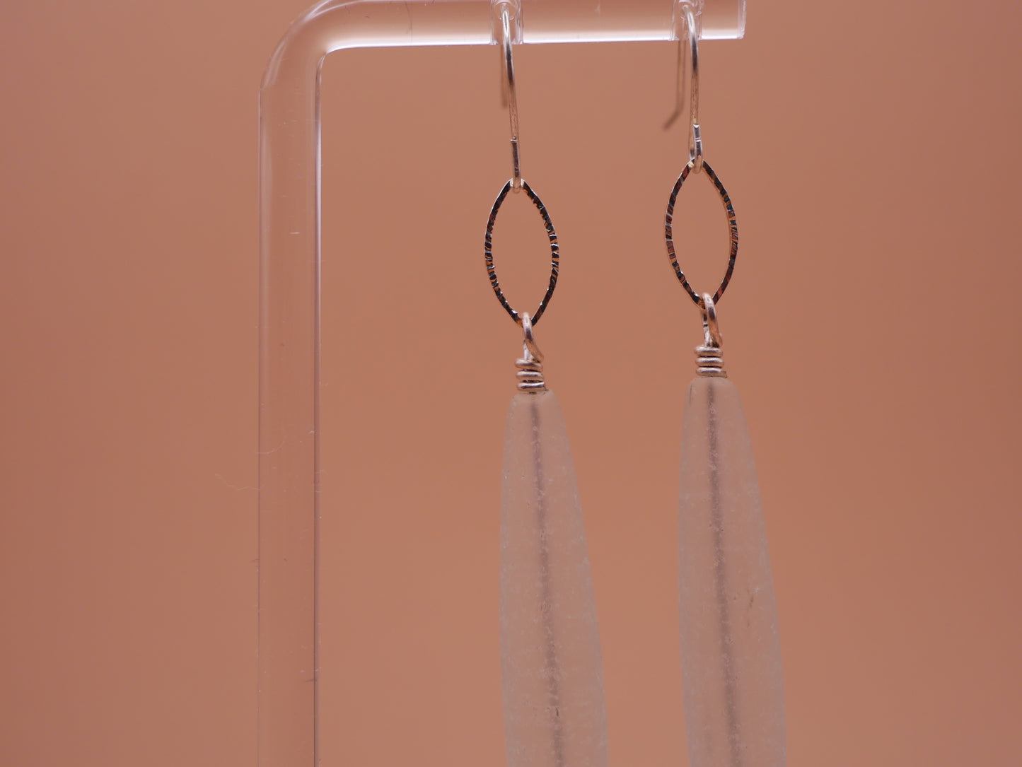 Seafoam Teardrop Earrings