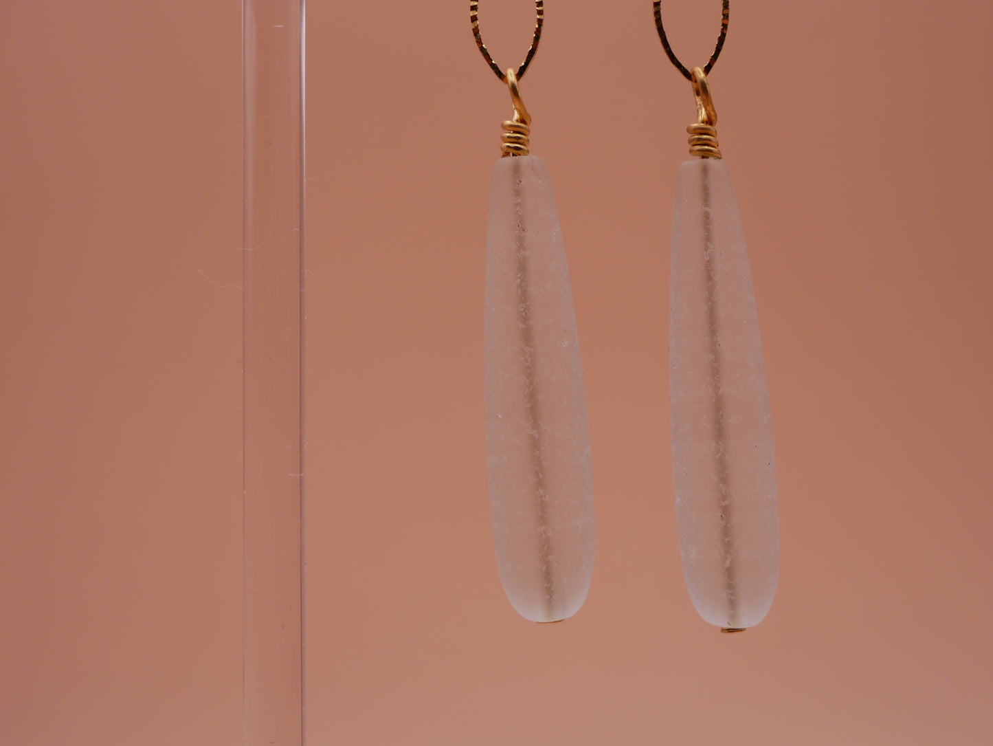 Seafoam Teardrop Earrings