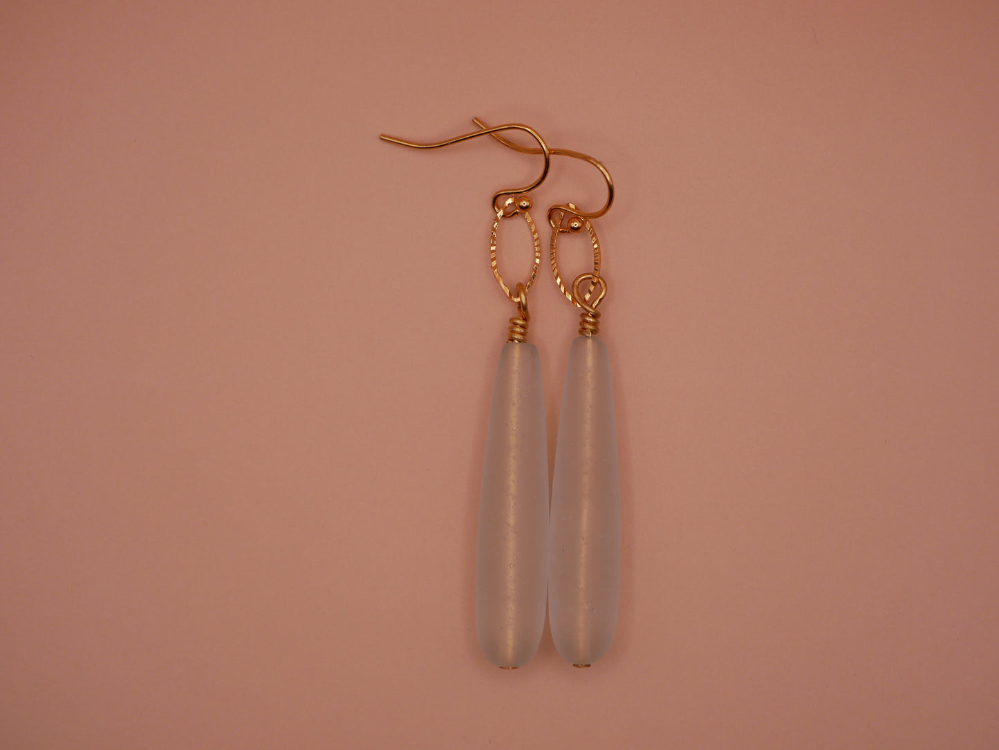 Seafoam Teardrop Earrings