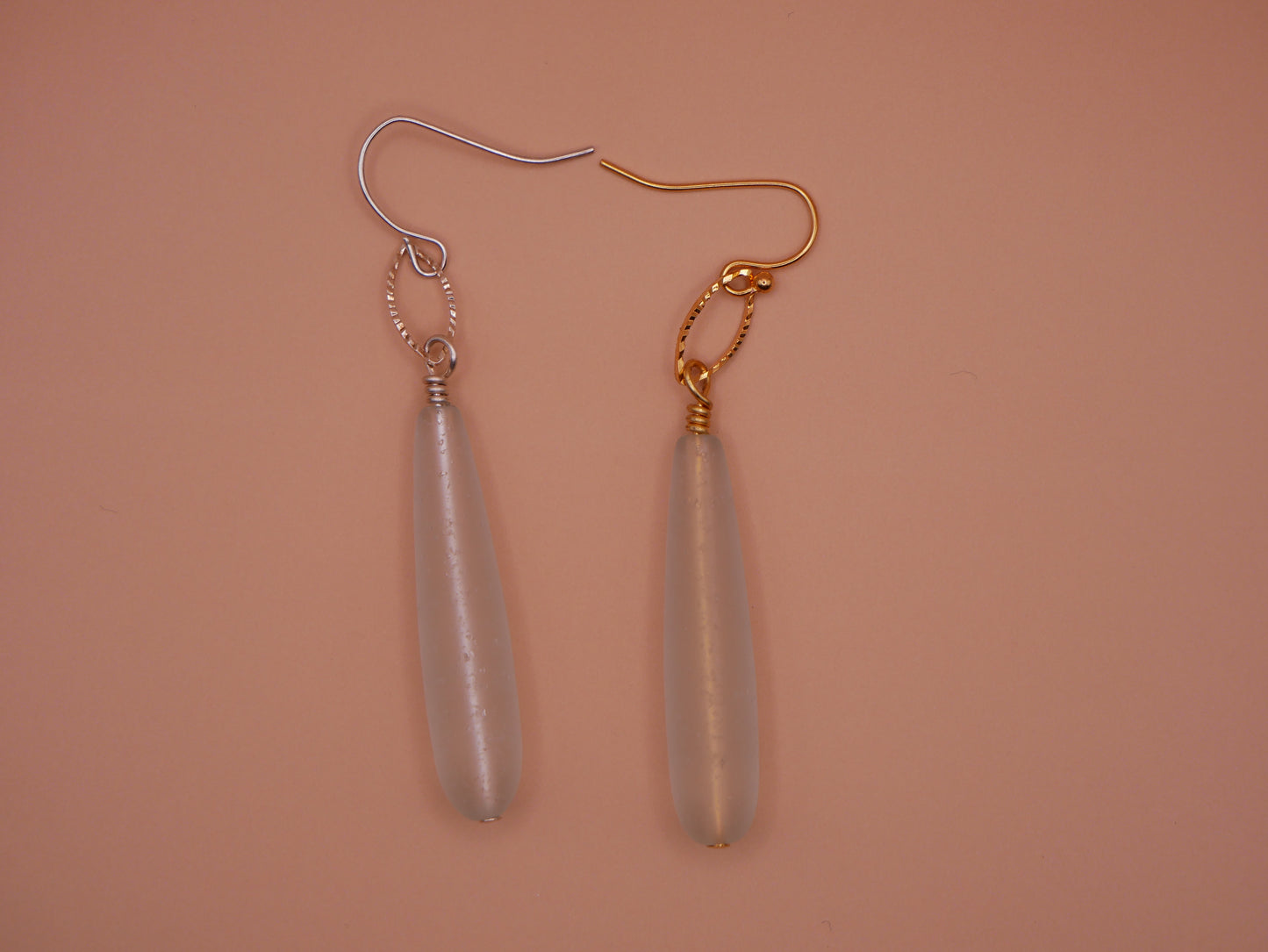 Seafoam Teardrop Earrings